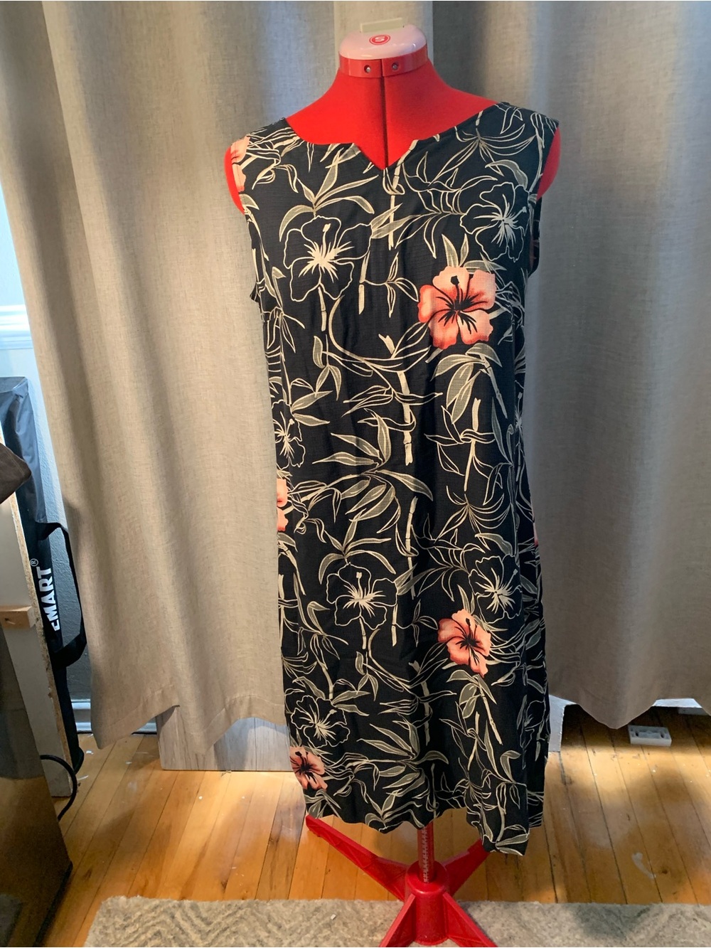 Tommy Bahama Black and White Printed Dress